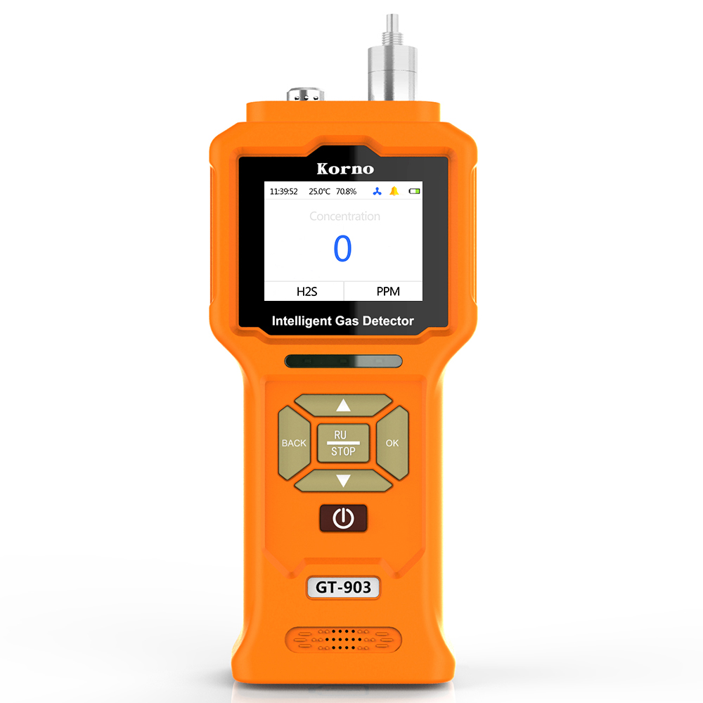 Pump Suction Hydrogen Sulfide Gas Detector       